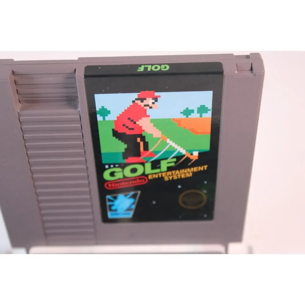 Golf (Nintendo NES) Authentic, Game Cart + Manual + Sleeve, Tested/Works